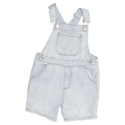 Korte tuinbroek (Blauw) van Zara Katoen