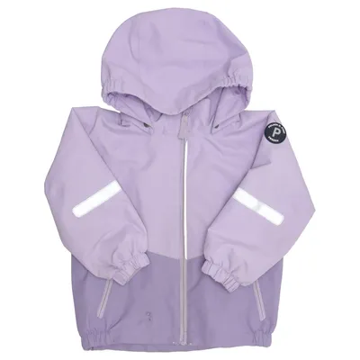 Outdoor jas (Lila) van Polarn O. Pyret Gerecycled polyester