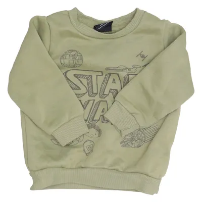 Sweatshirt (Green) from Star Wars Cotton, Polyester