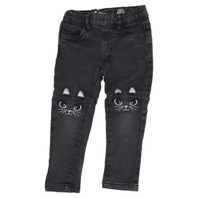 Jeans (Black) from Lab Industries Cotton, Elastane, Polyester