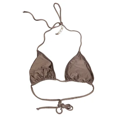 Haut de bikini (Marron) de Liquido Élasthane, Polyamide