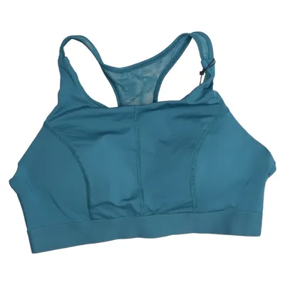 Sports bra (Blue, Turquoise) from Crivit Elastane, Polyamide, Recycled polyester