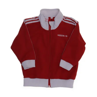 Trainingsjack (Rood) van Adidas Katoen, Polyester