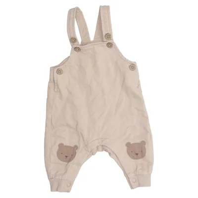 Hängselbyxor (Beige) från Newbie by KappAhl Bomull