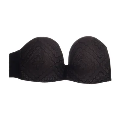 Bandeau-bh (Svart, Beige) från Wonderbra Polyamid, Polyester, Elastan