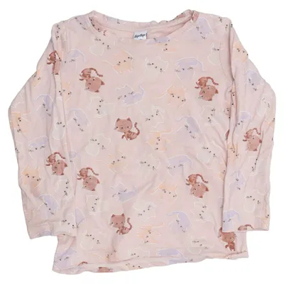Lange mouwen shirt (Beige, Meerkleurig) van Dopo Dopo Girls Katoen