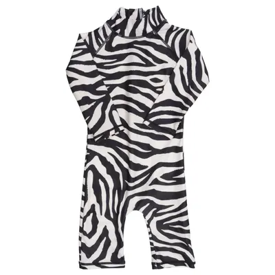UV-tøj (Sort, Hvid) fra Swimpy Elastan, Polyester