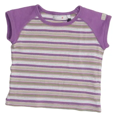 T-shirt (Purple, Green, White) from Dubster Cotton, Metallic fiber, Polyamide