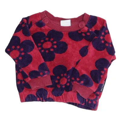 Sweatshirt (Pink, Purple) from Polarn O. Pyret Cotton, Polyester