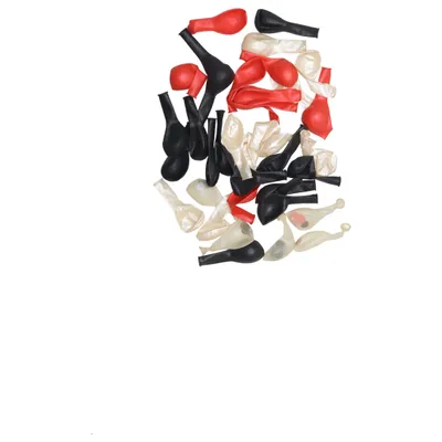 Ballon gonflable (Noir, Rouge, Beige)
