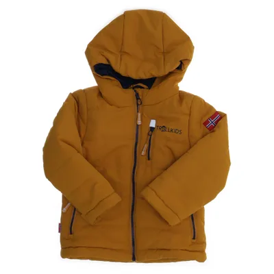 Winter jacket (Yellow) from Trollkids Polyester