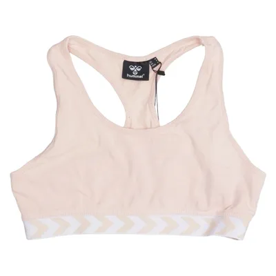 Sport-bh (Beige) van Hummel Katoen, Elastaan