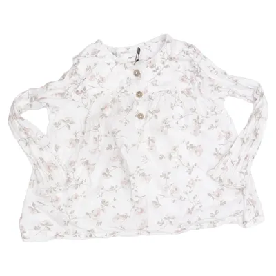 Blouse (White, Pink, Green) from Newbie by KappAhl Cotton