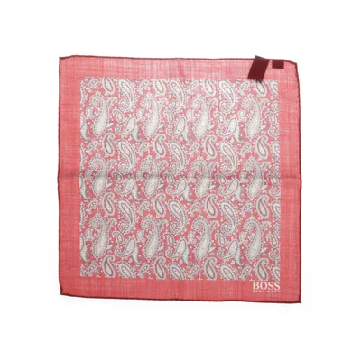 Handkerchief (Red, Multicolored) from Boss Hugo Boss Wool