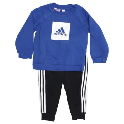 Loungewear (Blauw, Zwart, Wit) van Adidas Katoen, Gerecycled polyester