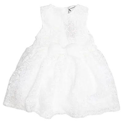 Blumenkinderkleid (Weiß) von So Cute Baumwolle, Polyester