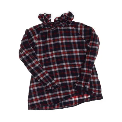 Blus (Röd, Blå, Vit) från Lana Bomull