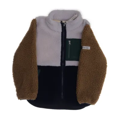 Fleecejacka (Blå, Vit, Brun, Grön) från Liewood Återvunnen polyester