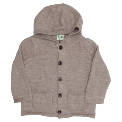 Cardigan (Beige) fra FUB Uld