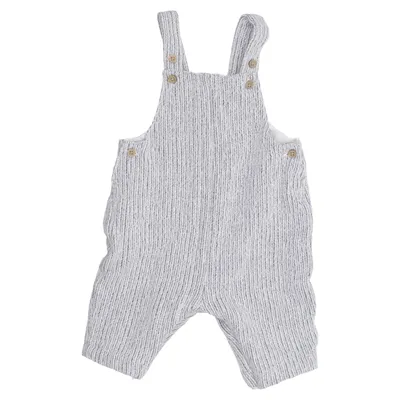 Dungarees (Gray, White) from Next Baby Cotton
