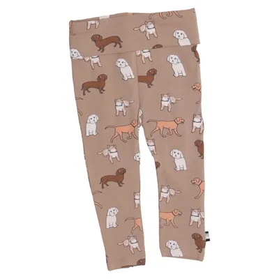 Leggings (Beige, Flerfärgad) från Cubus Mini Elastan, Ekologisk bomull