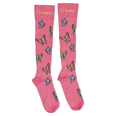 Knästrumpor (Rosa, Flerfärgad) från Beez
