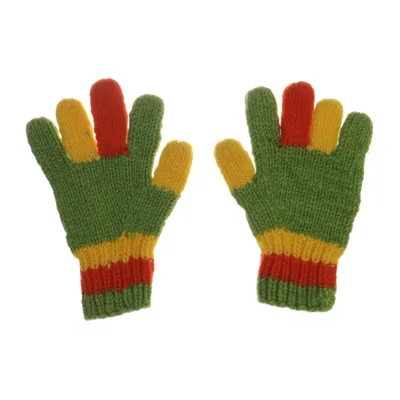 Handschoenen (Groen, Meerkleurig)
