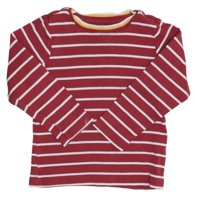 T-shirt à manches longues (Rouge, Blanc) de Jako-O Coton