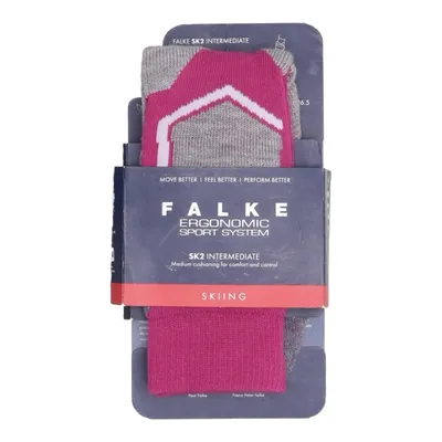 Chaussettes de sport (SK2 INTERMEDIATE) de Falke Acrylique, Polyamide, Laine