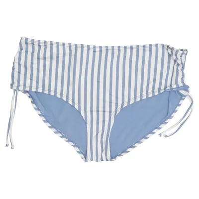 Bas de bikini (Bleu, Blanc) de Change Lingerie Élasthane, Polyamide