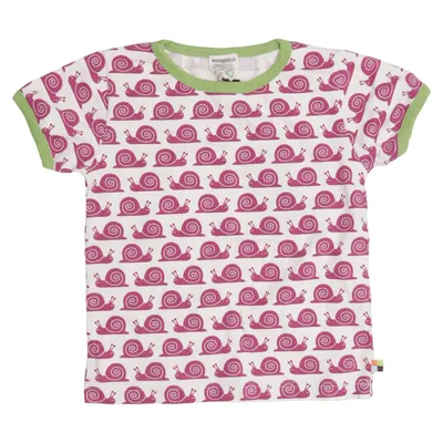 T-shirt (Blanc, Violet, Vert) de Loud + Proud Coton biologique