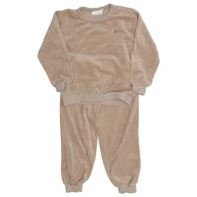 Loungewear (Beige) van Fixoni Organisch katoen, Polyester