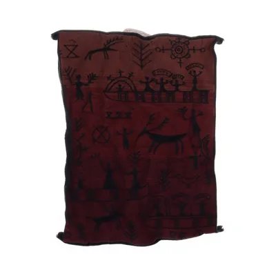 Textil (Svart, Röd) från Ekelund Bomull