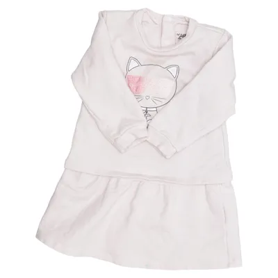 Klänning (Rosa) från Karl Lagerfeld Bomull, Elastan