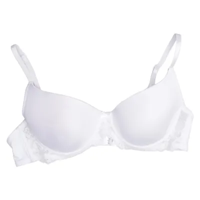 Bra (White) from Vitality Elastane, Polyester