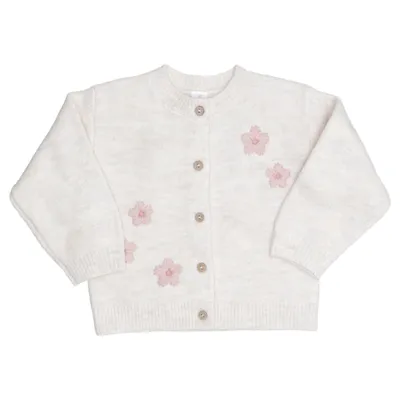 Cardigan (Beige, Pink) fra Topomini Akryl, Elastan, Polyamid, Polyester, Uld