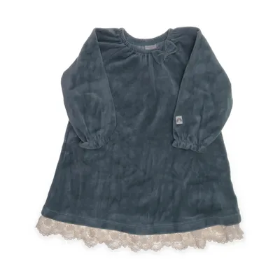Jurk (Blauw) van Lindex Baby Polyester, Katoen