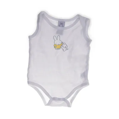 Body (Vit, Flerfärgad) från Miffy Bomull