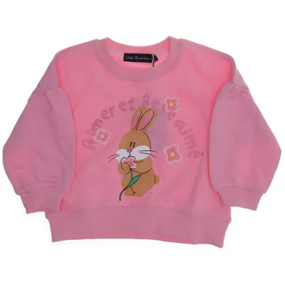 Sweatshirt (Roze) van Little Rachel Kids Katoen