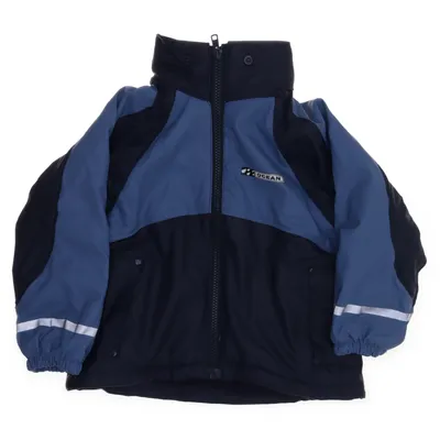 Regnjakke (Blå) fra Ocean Polyester, Polyurethan