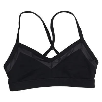 Sport-bh (Zwart) van Alo Yoga Elastaan, Polyamide, Polyester