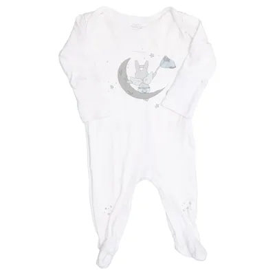 Rompers (White) from Livly Cotton