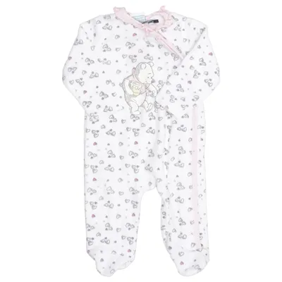 Sparkedragt (Hvid, Pink, Flerfarvet) fra Disney Baby Bomuld, Polyester