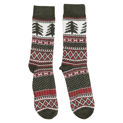 Sockor (Grön, Vit, Röd) från Alpaca Alpackaull