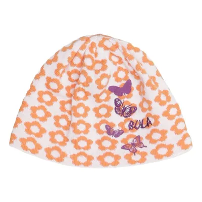 Beanie (Oranje, Wit, Meerkleurig) van Bula Acryl, Polyester, Wol