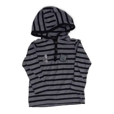 Hoodie (Gray, Black) from Bob der Bär Cotton, Viscose