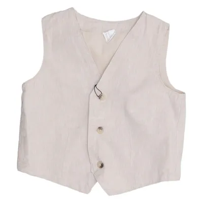 Kostuumgilet (Beige) van H&M Katoen, Linnen