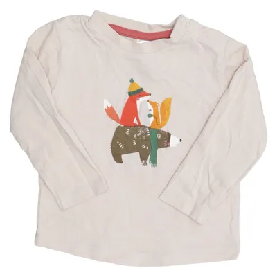 Long sleeve T-shirt (Beige) from Alana Cotton