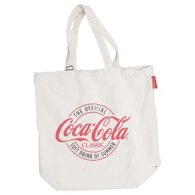 Stoffbeutel (Beige, Rot) von Coca Cola