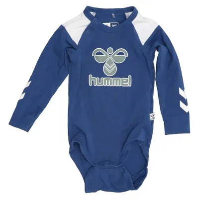 Body (Bleu, Blanc) de Hummel Élasthane, Coton biologique